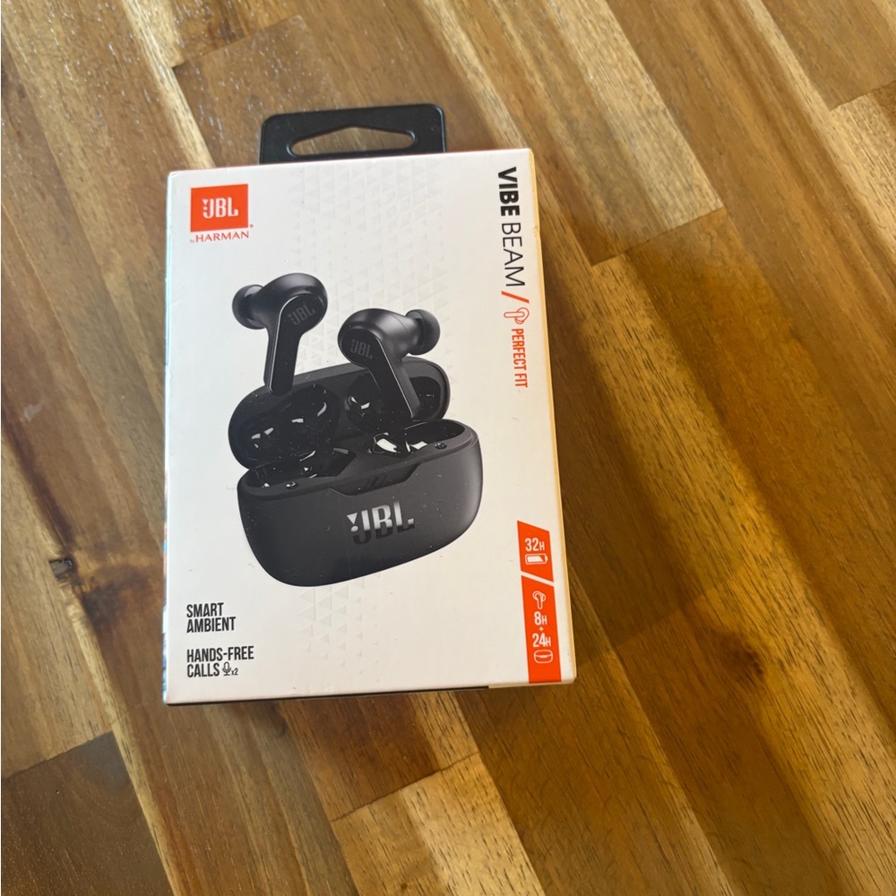 JBL Vibe Beam True Wireless Earbuds - Black